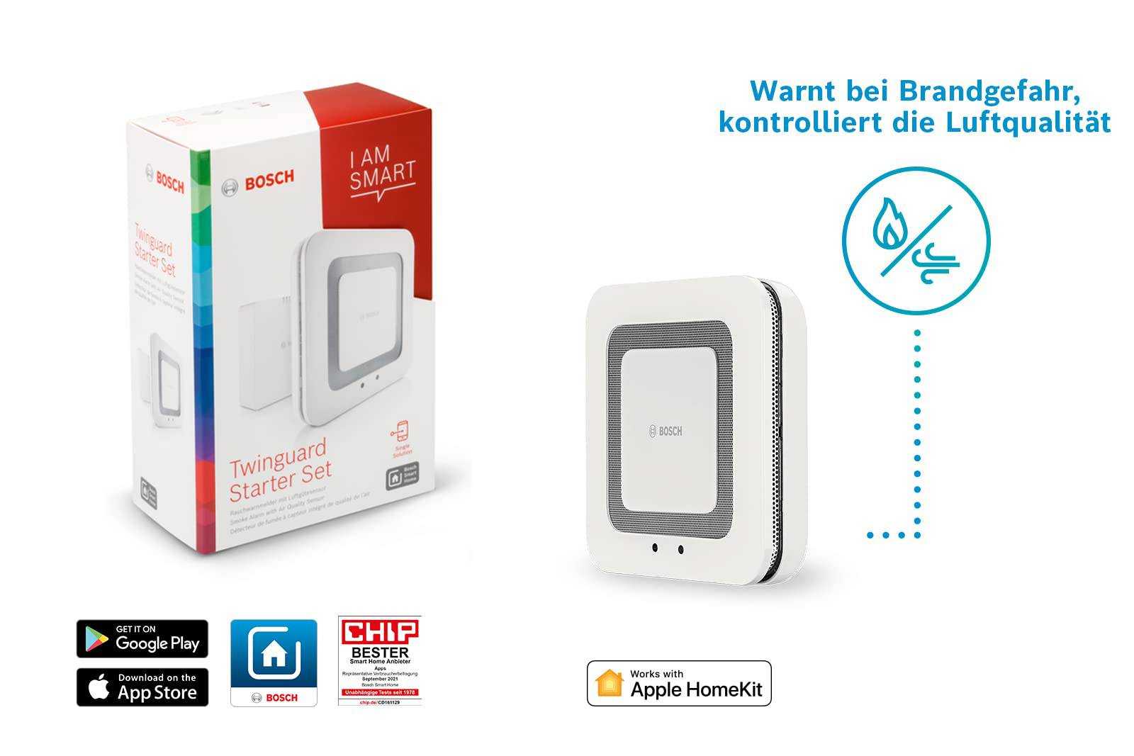 Bosch Twinguard Rauchwarnmelder – Doppelte Sicherheit für Ihr Zuhause mit App-Funktion, kompatibel mit Apple Homekit Mesch Shop Bosch Twinguard Rauchwarnmelder – Doppelte Sicherheit für Ihr Zuhause mit App-Funktion, kompatibel mit Apple Homekit Mesch Shop